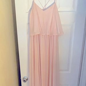Size 6 Wtoo formal blush dress. Dry cleaned and hung in a bag. Only worn once!